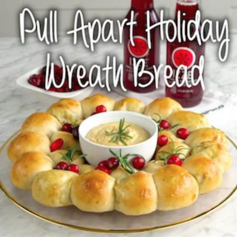 holiday wreath bread recipe