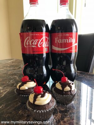coca-cola cupcakes