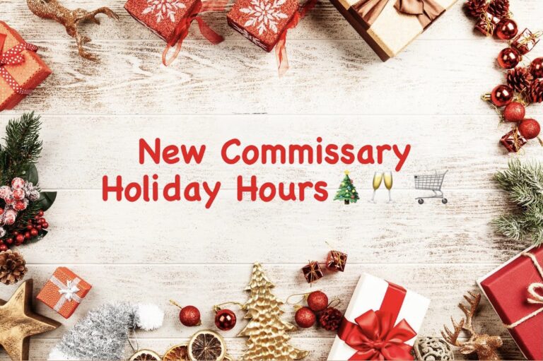 Holiday Commissary Hours! Our Military Life Blog