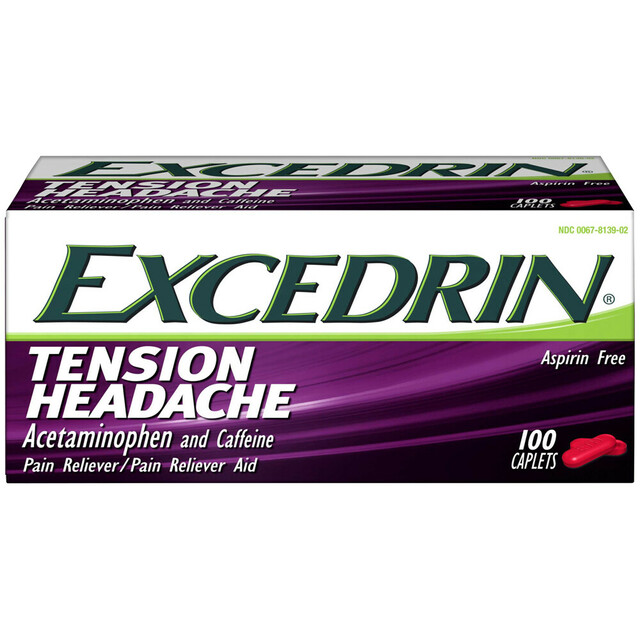 Excedrin Tension Headache Bottle