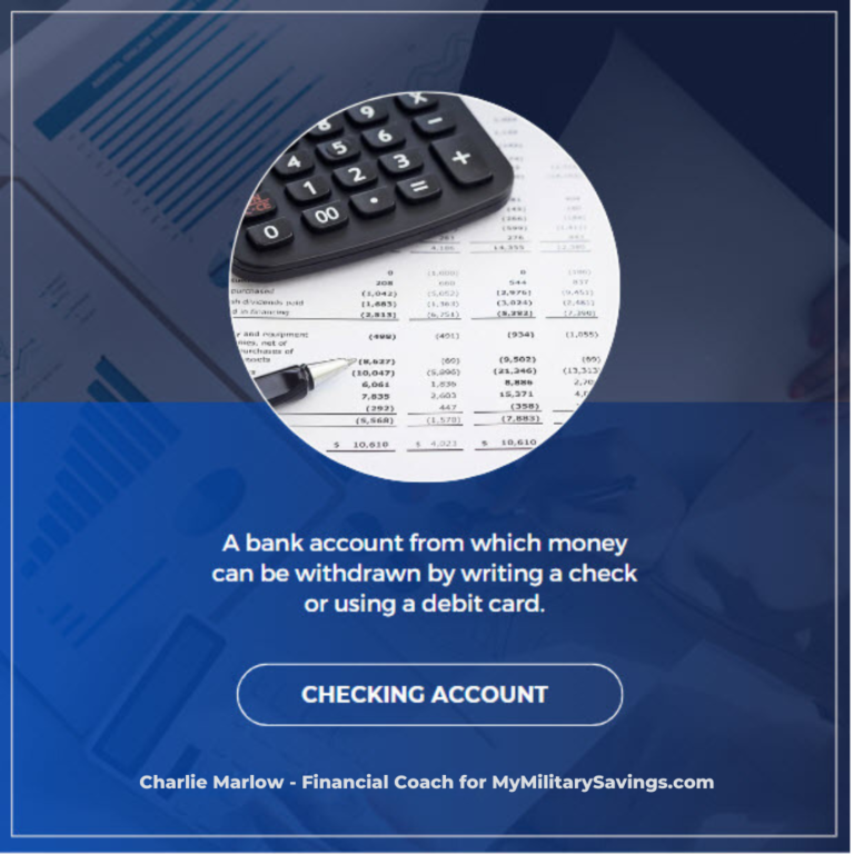 Financial Terms Everyone Should Know – Checking & Savings Account – Our